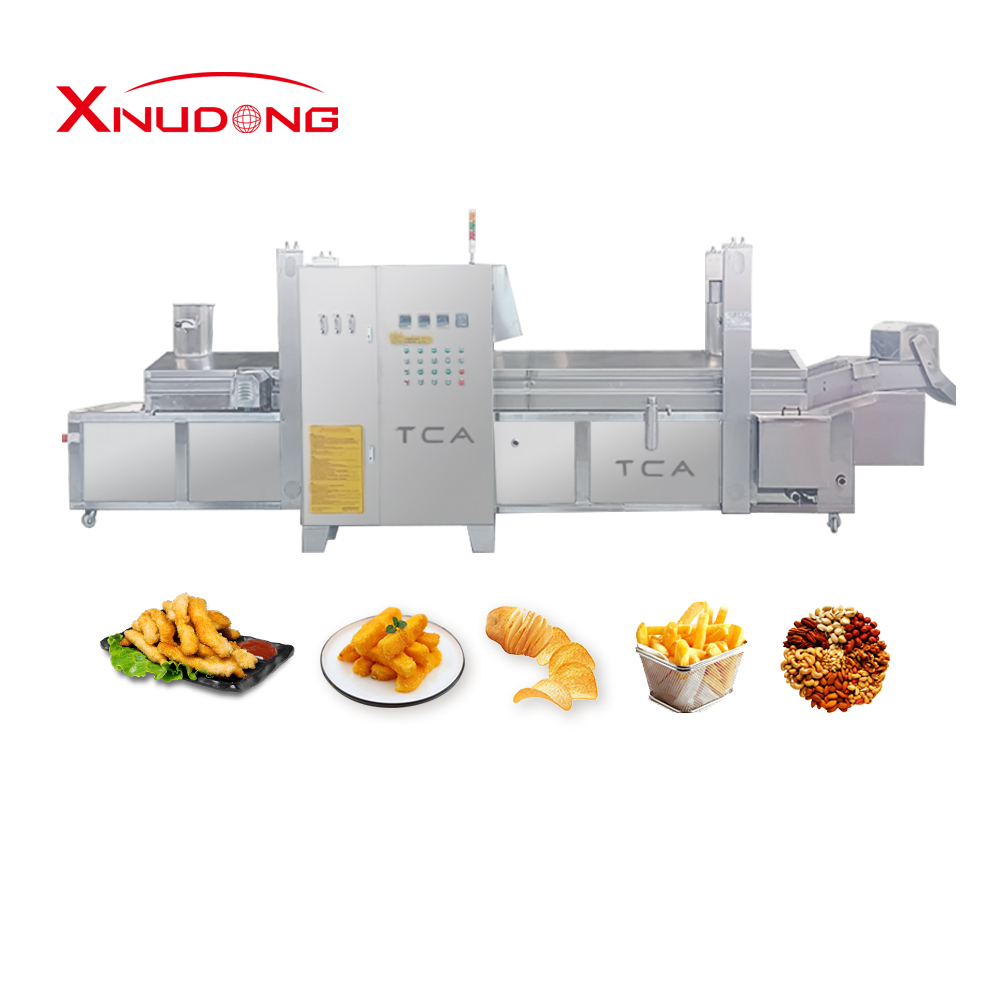 新旭東全自動油炸機